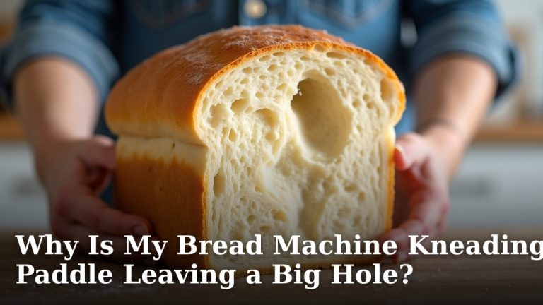 Why Is My Bread Machine Kneading Paddle Leaving a Big Hole?