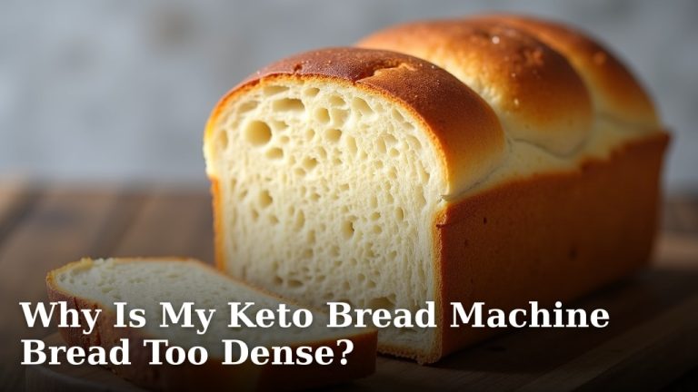 Why Is My Keto Bread Machine Bread Too Dense?
