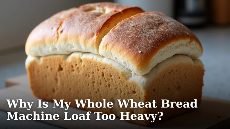 Why Is My Whole Wheat Bread Machine Loaf Too Heavy?
