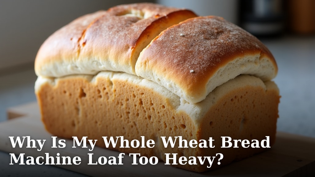 Why Is My Whole Wheat Bread Machine Loaf Too Heavy?