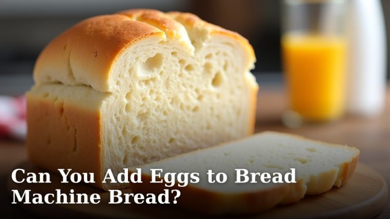 Can You Add Eggs to Bread Machine Bread?