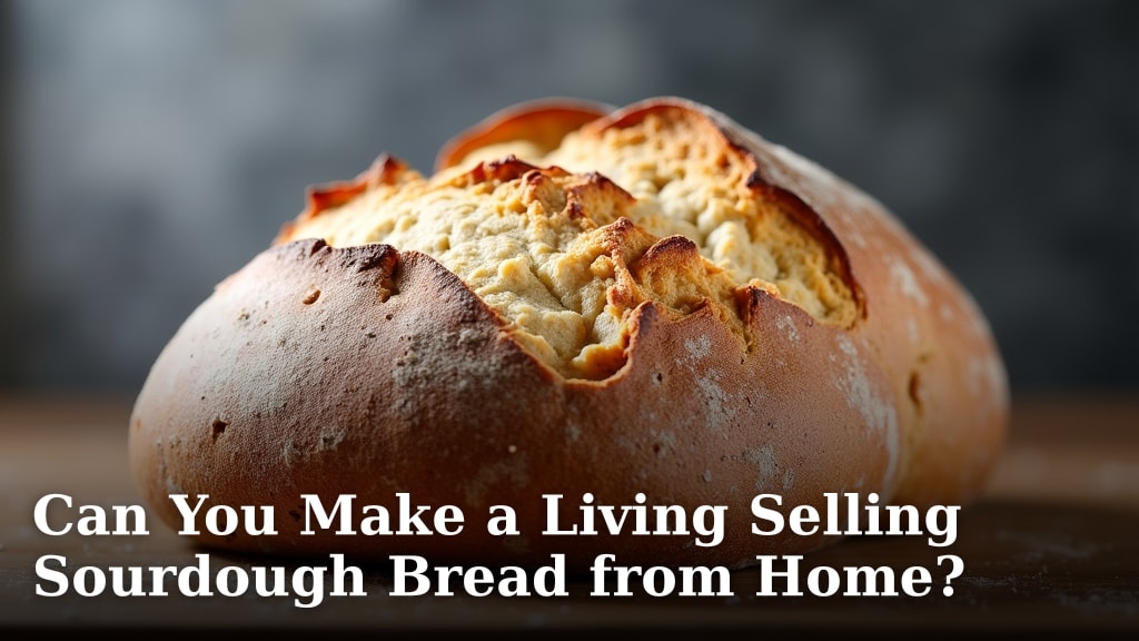 Can You Make a Living Selling Sourdough Bread from Home?