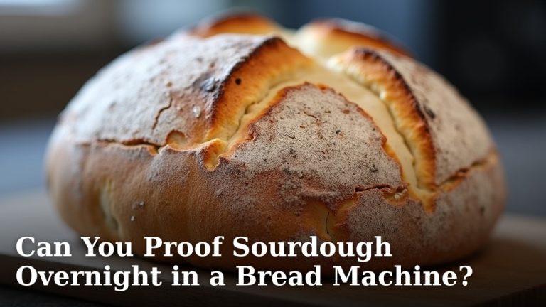 Can You Proof Sourdough Overnight in a Bread Machine?