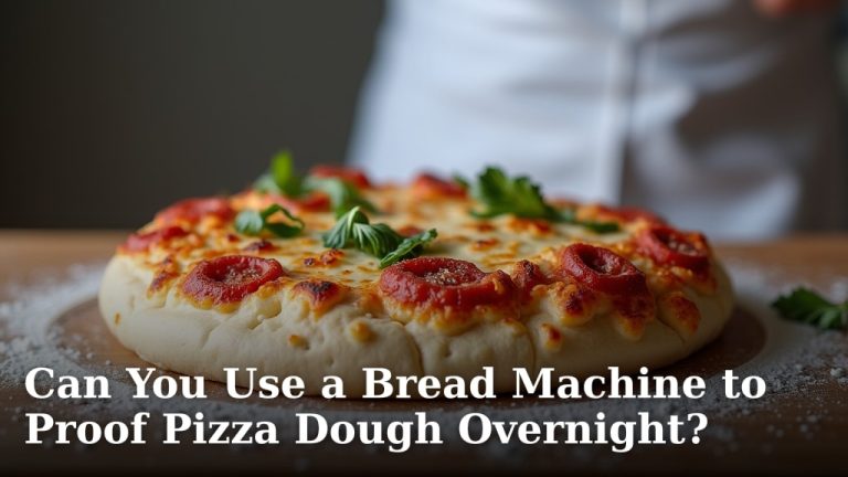 Can You Use a Bread Machine to Proof Pizza Dough Overnight?