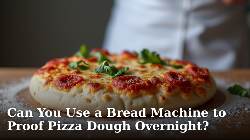 Can You Use a Bread Machine to Proof Pizza Dough Overnight?