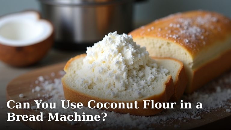 Can You Use Coconut Flour in a Bread Machine?