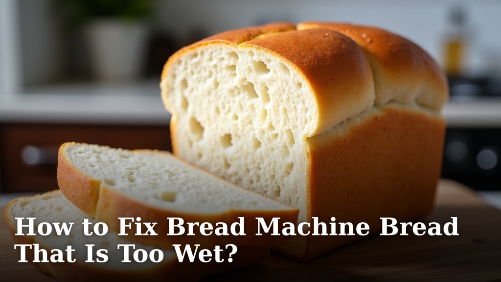 How to Fix Bread Machine Bread That Is Too Wet?