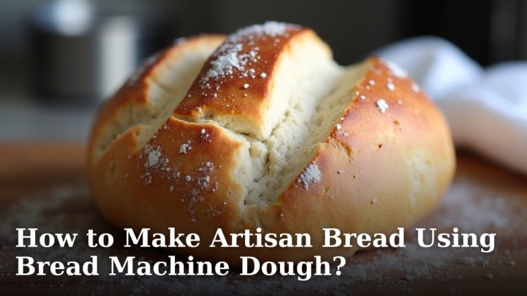 How to Make Artisan Bread Using Bread Machine Dough?