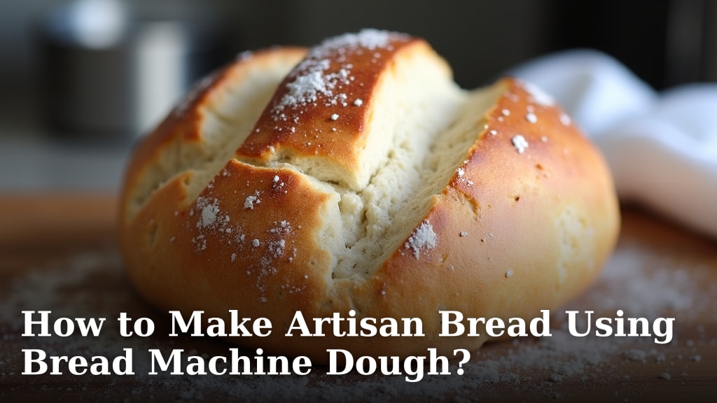 How to Make Artisan Bread Using Bread Machine Dough?