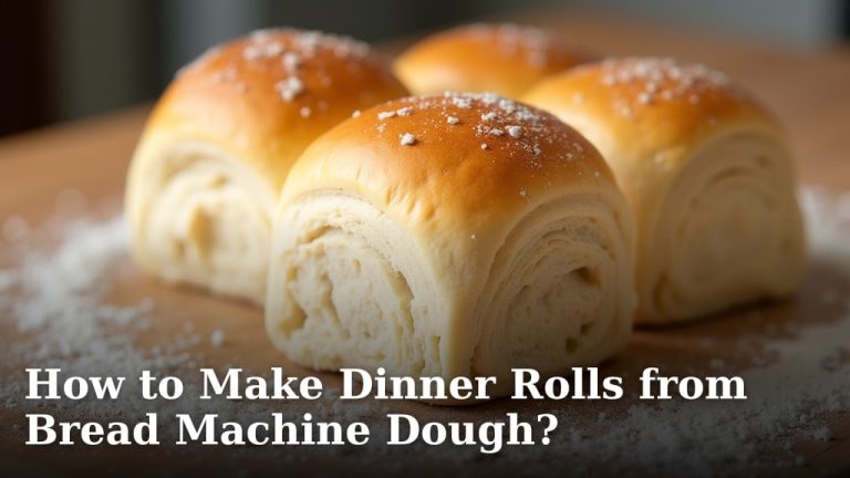 How to Make Dinner Rolls from Bread Machine Dough?