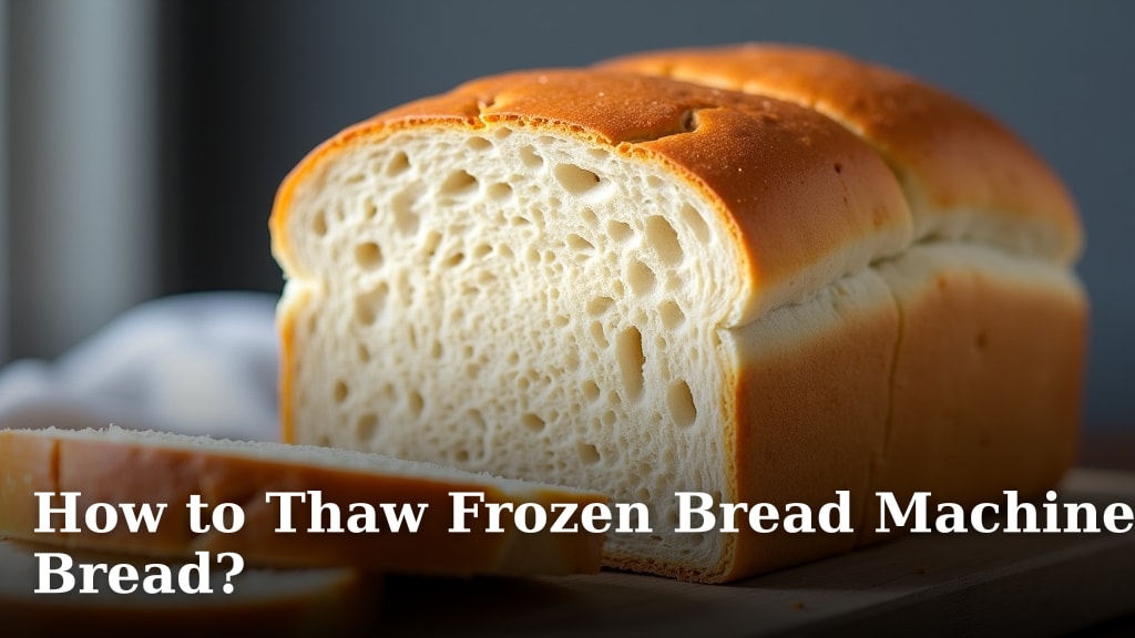 How to Thaw Frozen Bread Machine Bread?