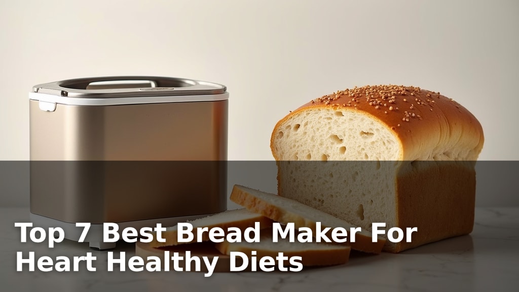 Top 7 Best Bread Maker For Heart Healthy Diets