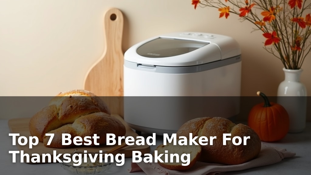 Top 7 Best Bread Maker For Thanksgiving Baking
