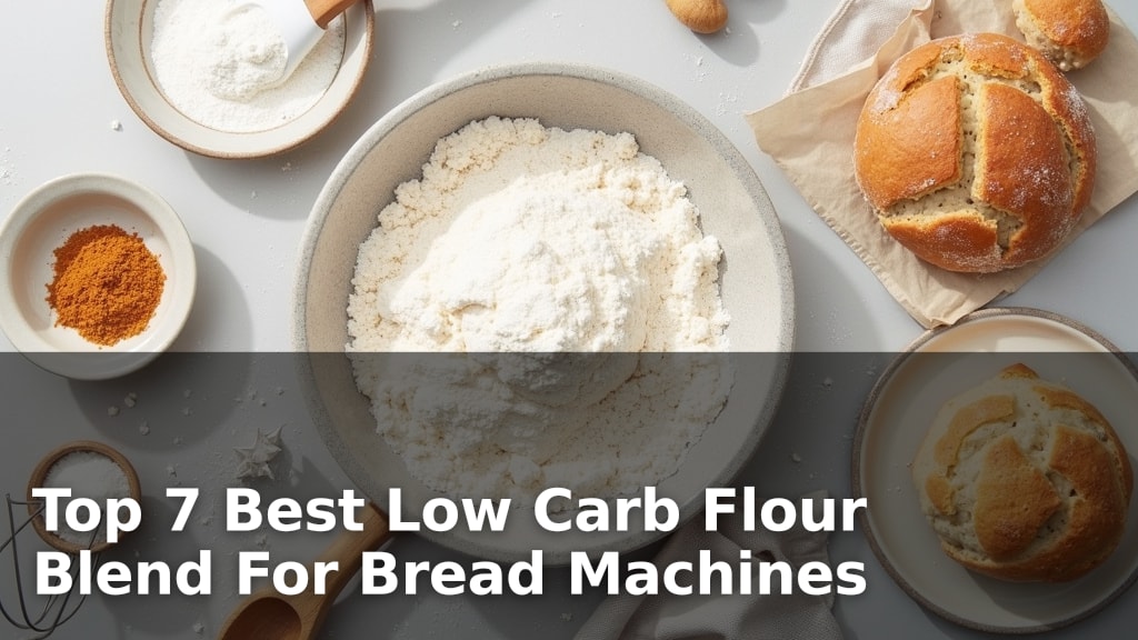 Top 7 Best Low Carb Flour Blend For Bread Machines