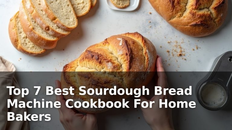 Top 7 Best Sourdough Bread Machine Cookbook For Home Bakers