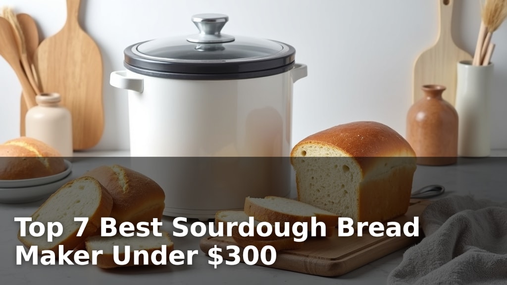 Top 7 Best Sourdough Bread Maker Under $300
