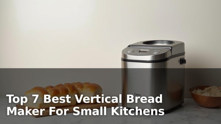 Top 7 Best Vertical Bread Maker For Small Kitchens